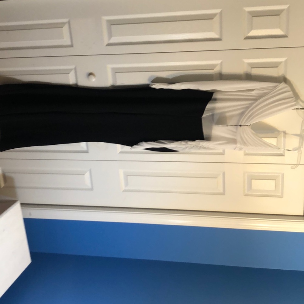 Misguided Size 6 Womens Jumpsuit black & white NWT